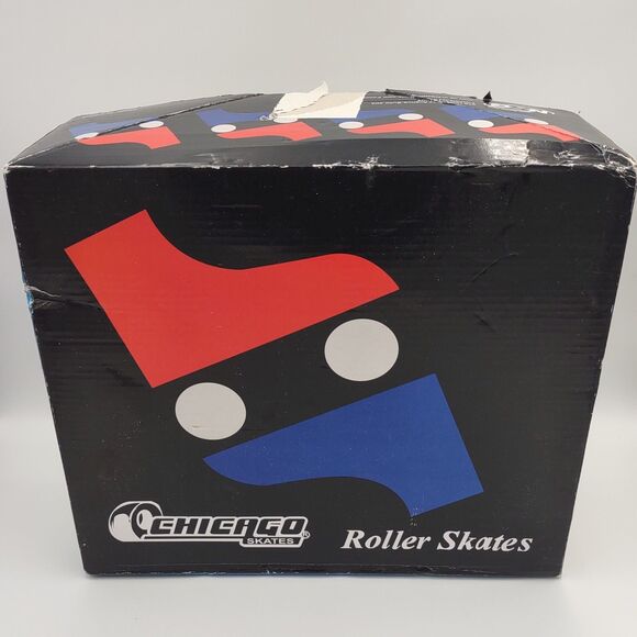 Chicago Skates Girl's Classic Roller Rink Quad Skates Child SZ 10 J ST# CRS1900 - Picture 12 of 16